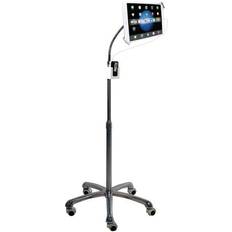 Tablet Floor Stand,Silver,26" L Silver