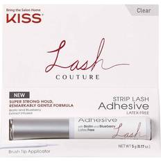 Colles pour cils Kiss Lash Couture colle faux-cils avec applicateur teinte White 5 g