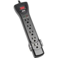 Tripp Lite Surge,7 Outlet,7ft cord,2160J,Black Black