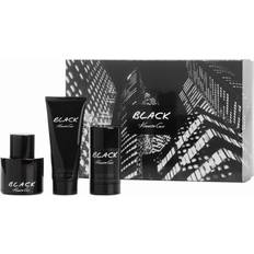 Black gift box Kenneth Cole Black Gift Set EdT 100ml + After Shave Balm 100ml + Deo Stick 75g