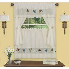 Curtains & Accessories Achim Daisy Meadow Embellished Cottage 60.96x147.32cm