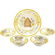 Certified International Bee Sweet Serving 5pcs
