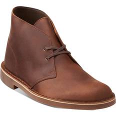 43 ½ Scarponcini Chukka Clarks Bushacre 2 - Dark Brown Leather