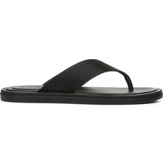 Leather - Men Flip-Flops Vince Dean 2 - Black