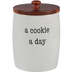 Biscuit Jars on sale Certified International Just Words Biscuit Jar