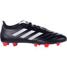 Firm Ground (FG) Soccer Shoes adidas Goletto VIII Firm Ground Cleats - Core Black/Cloud White/Red