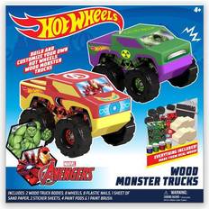 Hot Wheels Monster Trucks Hot Wheels Monster Wood Trucks 2 Pack