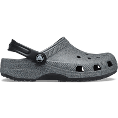 Crocs Kid's Classic Glitter Clog - Black