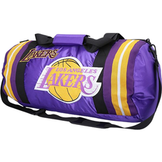 Mitchell & Ness Los Angeles Lakers Satin Duffel Bag - Purple