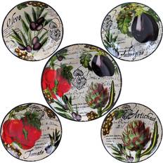 Certified International Botanical Veggies Serving Bowl 5pcs