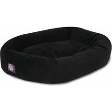 Majestic Suede Bagel Whole Dog Bed Large