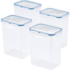 Lock & Lock Easy Essentials 4-Piece Rectangular Container Set Boîte de Cuisine 4pcs