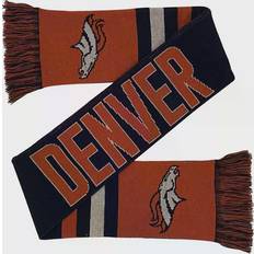 American Football Scarfs Foco Denver Broncos Reversible Thematic Scarf