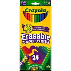 Crayola Erasable Pre Sharpened Colored Pencils 24-pack