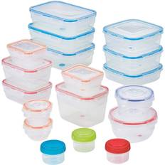 Silicone Food Containers Lock & Lock Easy Essentials Color Mates Food Container 36pcs