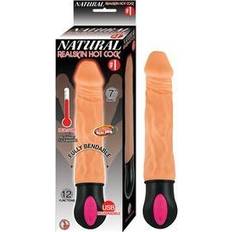 Penis vibrator Nasstoys Realskin Warming Penis Vibrator White