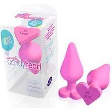 Blush Novelties Conjuntos Blush Novelties Naughty Candy Heart Butt Plug Pink/Purple/Yellow