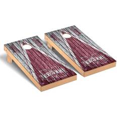 Victory Tailgate Mississippi State Bulldogs Weathered Triangle Cornhole Board Set