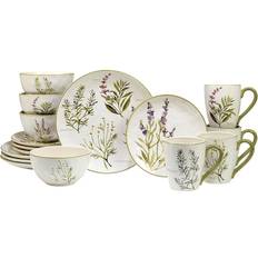 Certified International Fresh Herbs Dinner Set 16pcs