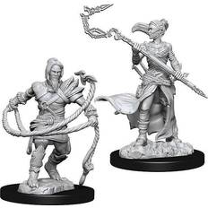 WizKids MG Unpainted Miniatures Stoneforge Mystic & Kor Hookmaster