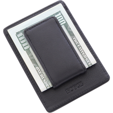 Royce Magnetic Money Clip Wallet - Black