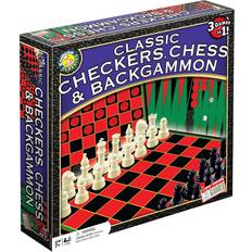 Endless Classic Checkers Chess & Backgammon