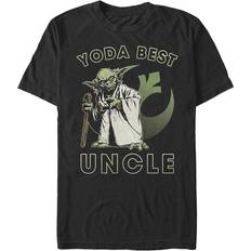 Fifth Sun Star Wars Yoda Best Uncle T-shirt - Black