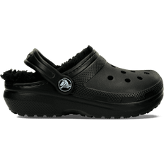 Slippers Crocs Toddler Classic Lined Clog - Black