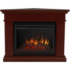 Brown Wood Stoves Real Flame Kennedy Grand Corner