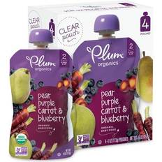 Lemon/Lime Baby Food & Formulas Stage 2 Pear, Purple Carrot & Blueberry Baby Food 4pack