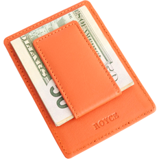 Pelle Fermasoldi Royce Leather Magnetic Money Clip Wallet