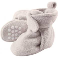 Cozy Fleece Booties - Gray