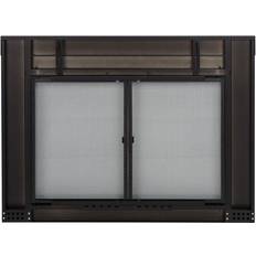 Pleasant Hearth Alpine Fireplace Glass Door - Medium