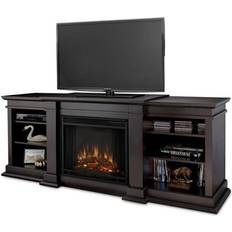 Electric Fireplaces Real Flame Fresno Walnut Entertainment