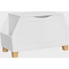 Pine Storage Boxes RiverRidge Home Kids White Toy Box Floor Decor