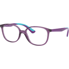 Ray-Ban RB1598 KIDS Monture Violet Verres Incolore polarisé 47-16