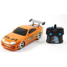 Jada Jada Toys Fast & Furious RC 1995 Toyota Supra Vehicle (1/16 Scale) Orange