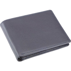 Royce Leather Rfid-Blocking Id Flap Bifold Wallet