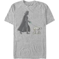 Clothing Fifth Sun Star Wars Darth Vader AT-AT Walking the Dog T-shirt - Athletic Heather