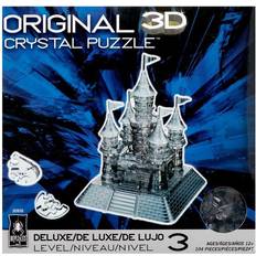 Bepuzzled 3D Crystal Puzzle Castle Black 104 Pieces