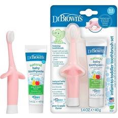 Maustettu Hammasharjat Dr. Brown's Infant-To-Toddler Toothbrush Set