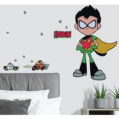 Kid's Room RoomMates Teen Titans GO! Robin Peel and Stick Giant Wall Decals