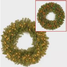 Timer Christmas Lights National Tree Company NF-304D-36W Christmas Lighting