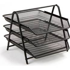 Cheap Letter Trays 3 Tier Mesh Paper File Tray with 3 Sliding Trays