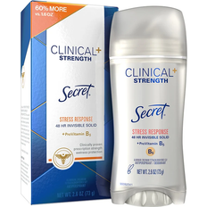 Secret Toiletries Secret Clinical Strength Invisible Solid Stress Response Antiperspirant Deo Stick 1.6oz