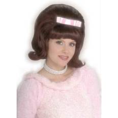 50's Bouffant Costume Wig Adult Women Brown