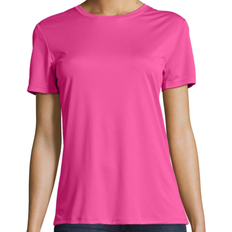 Hanes Sport FreshIQ Cool DRI Performance T-shirt Women - Wow Pink