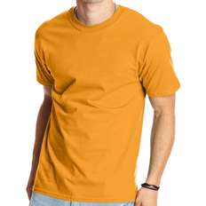 Hanes Beefy-T Crewneck Short-Sleeve T-shirt Unisex - Gold