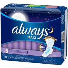 Toiletries Always Maxi Extra Heavy Overnight Size 5 20-pack