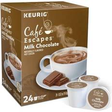 Hot chocolate keurig pods Keurig Cafe Escapes Milk Chocolate Hot Cocoa 357g